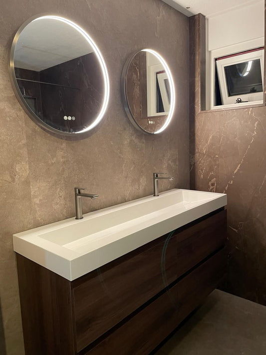 Marmer brown – marmerlook wandpanelen – 2700 x 450 mm – 1,21 m2