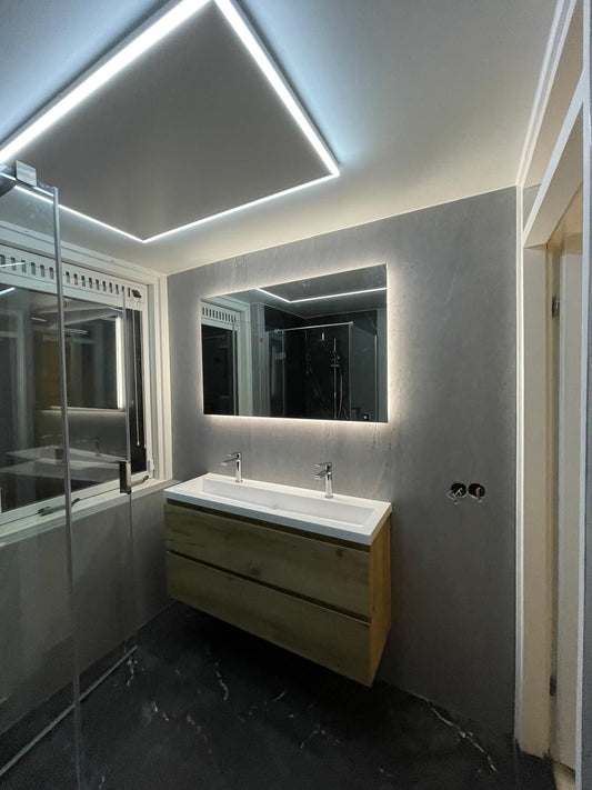 Marmer grey – marmerlook wandpanelen – 2700 x 450 mm – 1,21 m2